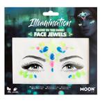 Moon Glow Glow in the Dark Face Jewels Illumination, Verzenden