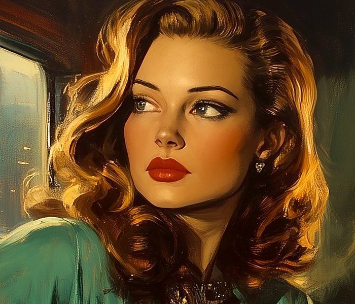 Ginger Red (1965) - Scarlett, Antiek en Kunst, Kunst | Designobjecten