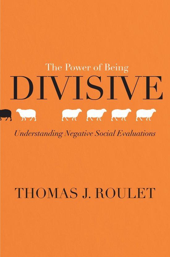 The Power of Being Divisive Understanding Negative Social, Boeken, Taal | Engels, Gelezen, Verzenden