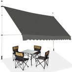 2dekans | Coast Zonneluifel Oprolbaar - 200 - 300 cm - Grijs, Ophalen of Verzenden, Nieuw