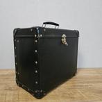 Kist - Hoge hoed - Leder, Vilt, Antiek en Kunst