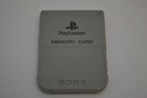 PlayStation 1  Official Memory Card (GREY), Games en Spelcomputers, Spelcomputers | Sony Consoles | Accessoires