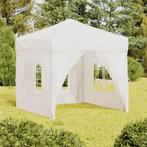vidaXL Partytent inklapbaar met zijwanden 2x2 m wit, Tuin en Terras, Verzenden, Nieuw