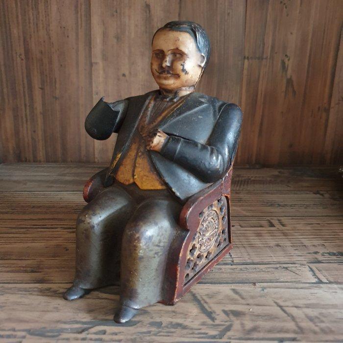 Tammany Hall - J. E. Stevens - Spaarpot - IJzer - Collectors, Antiek en Kunst, Antiek | Overige Antiek