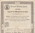 Nederland. - Nationale Werkelijke Schuld - Staat der