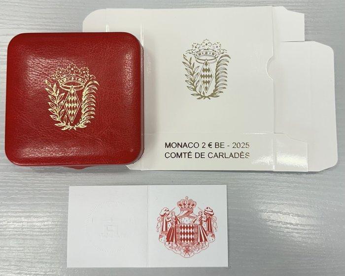Monaco. 2 Euro 2025 Comté de Carladès Proof (Zonder, Postzegels en Munten, Munten | Europa | Euromunten
