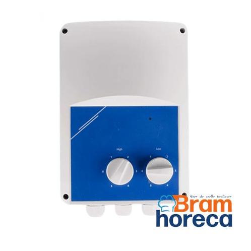 5-standen trafo regelaar met 2 snelheden | 5.0 A | 230V | SC, Doe-het-zelf en Bouw, Ventilatie en Afzuiging, Verzenden