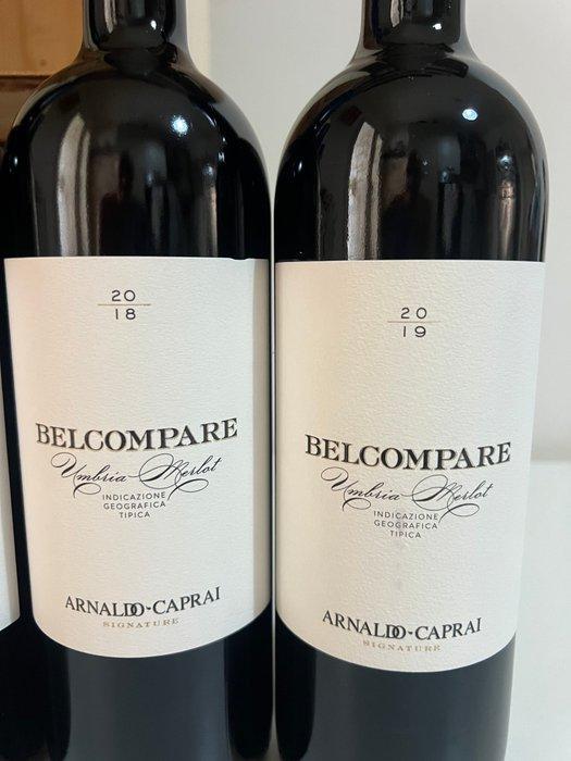 2016, 2018 & 2 bott 2019 Arnaldo Caprai, Belcompare -, Verzamelen, Wijnen