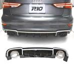 DIFFUSEUR AUDI A3 SEDAN S LINE 17-20 LOOK RS3 NOIR BRILLANT, Verzenden, Nieuw