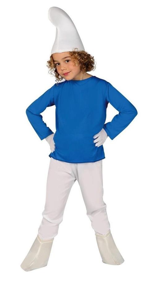 Blauwe Kabouter Kind, Kinderen en Baby's, Carnavalskleding en Verkleedspullen, Nieuw, Verzenden