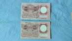 Nederland. - 2 x 100 Gulden - 1953 - Pick 88 (Zonder, Timbres & Monnaies, Billets de banque | Europe | Billets non-euro