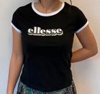 ellesse T-Shirt Ring Logo (Zwart Wit) Maten: Small & Large, Kleding | Dames, T-shirts, Nieuw, Verzenden
