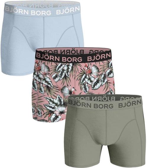 Björn Borg Boxershorts 3-Pack Multicolour maat S Heren, Kleding | Heren, Ondergoed, Boxer, Verzenden