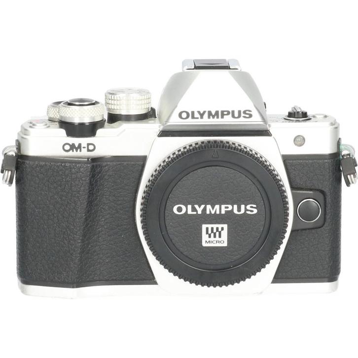 Tweedehands Olympus OM-D E-M10 Mark II Body Zilver CM5478, Audio, Tv en Foto, Fotocamera's Digitaal, Gebruikt, Olympus, Ophalen of Verzenden