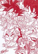 Angel Bazal Original drawing - Dragon Ball: Tribute to Akira, Nieuw