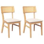 2x Houten Stoelen | Tweede Kansje | OP=OP! (eetkamerstoelen), Huis en Inrichting, Twee, Overige kleuren, Verzenden, Nieuw