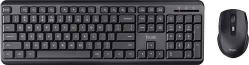 Draadloos toetsenbord en muis - QWERTY - Zwart Trust ODY -, Computers en Software, Muizen, Nieuw, Verzenden