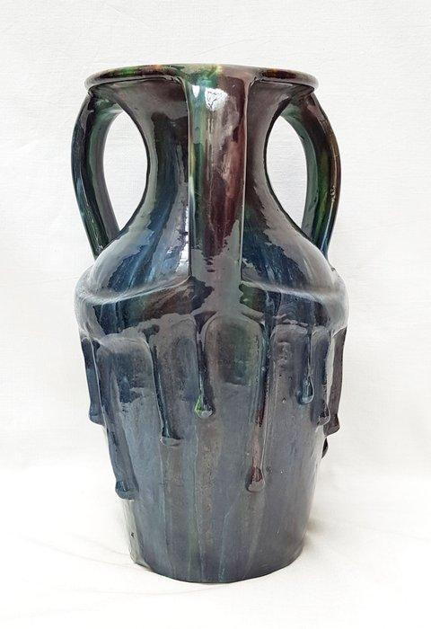 Maes Gent - Vaas - Geglazuurd Aardewerk - Vlaams aardewerk, Antiek en Kunst, Antiek | Glaswerk en Kristal