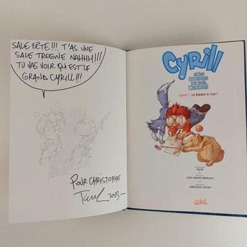 Cyrill et les ombres du bois cendré T1 + dédicace - C - 1