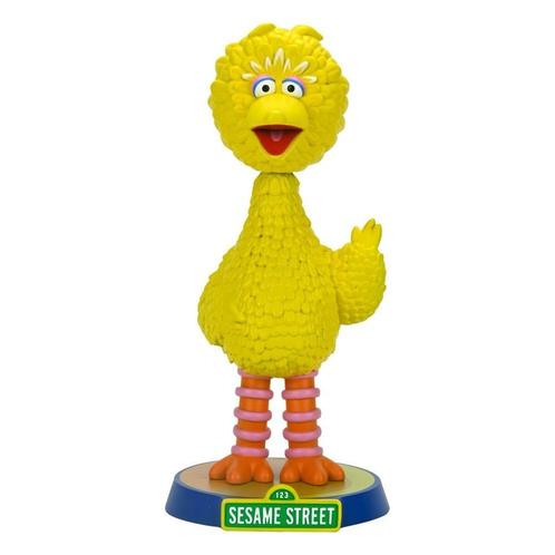 Sesame Street Head Knocker Bobble-Head Big Bird 23 cm, Verzamelen, Film en Tv, Ophalen of Verzenden