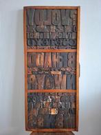 Drukblokken (85) - Nederland - Letterbak met drukletters