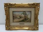 Vincenzo Caprile (1856-1936), Attribué(e) à - Paesaggio, Antiek en Kunst