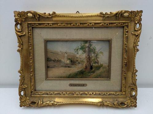 Vincenzo Caprile (1856-1936), Attribué(e) à - Paesaggio, Antiek en Kunst, Kunst | Schilderijen | Klassiek