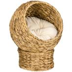 Kattenmand - Zacht kussen – Kattenhuisje - Lichtbruin, Dieren en Toebehoren, Katten-accessoires, Ophalen of Verzenden, Nieuw