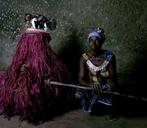 Originele fotografie masker Bwa - Burkina Faso
