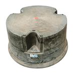 Opstap krukje rood 22 cm hoog met zwenkwieltjes gebruikt, Ophalen of Verzenden, Nieuw