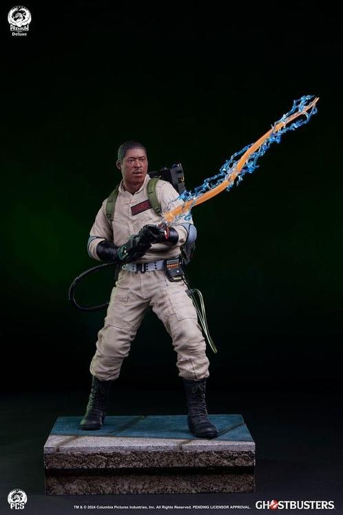 Ghostbusters Premier Series Statue 1/4 Winston Deluxe Versio, Verzamelen, Film en Tv, Ophalen of Verzenden
