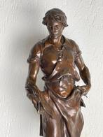 Emile Louis Picault (1833-1915) - sculptuur, La Science, Antiquités & Art, Antiquités | Céramique & Poterie