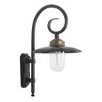 Stal- & Boerderijlampen Orly Muurlamp Zwart, Verzenden, Nieuw