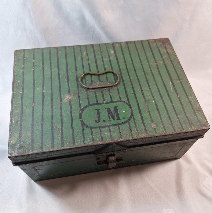 Blikken doos (2) - Metaal, Antiek en Kunst, Curiosa en Brocante