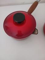 Le Creuset - Steelpan (8) - Emaille, Hout