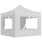 vidaXL Tente de réception pliable avec parois Aluminium, Neuf, Verzenden