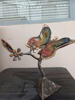 Yves Lohe (1947) - Sculpture, Butterfly - 28 cm - Bronze