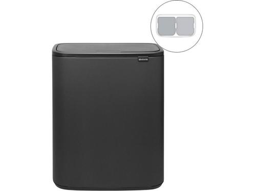 Brabantia Bo Touch Bin - Prullenbak - 2 x 30 liter -, Huis en Inrichting, Woonaccessoires | Overige, Zo goed als nieuw, Verzenden