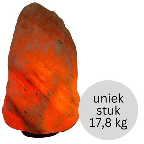 Himalaya Zoutlamp (roze kleur, 17,8 kg) - uniek stuk, Sport en Fitness, Gezondheidsproducten en Wellness, Ophalen of Verzenden