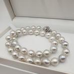 Halsketting Zilver - Akoya Parel 10mm, Handtassen en Accessoires, Kettingen, Nieuw