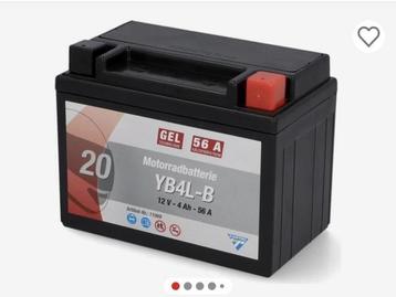 Veiling - Cartec gel accu 4Ah 120A – Onderhoudsvrij voor m beschikbaar voor biedingen
