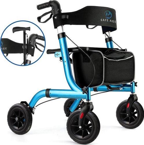 Tweedekans | SafeLife Rollator Opvouwbaar met zitfunctie -, Diversen, Rolstoelen, Ophalen of Verzenden