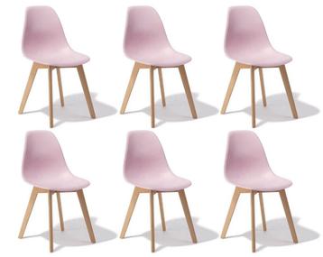 Betaalbare KITO eetkamerstoelen - set van 6, eenvoudige z... beschikbaar voor biedingen