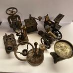 Puntenslijper Antiek - Set van 8 vintage miniaturen, Antiek en Kunst