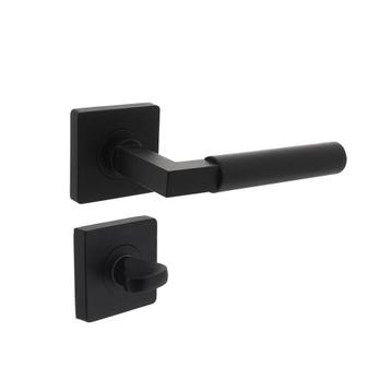 Intersteel Deurklink Bau-Stil vierkant rozet met WC slot... beschikbaar voor biedingen
