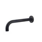 Wastafelkraan Wiesbaden Uitloop Rond 26,3 cm Mat Zwart, Doe-het-zelf en Bouw, Sanitair, Ophalen of Verzenden, Nieuw, Kraan