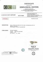 Zonder minimumprijs - Ring - 14 karaat Roségoud - 1.04ct.