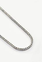 Halsketting - 18 karaat Witgoud - 5.35ct. tw. Diamant, Nieuw