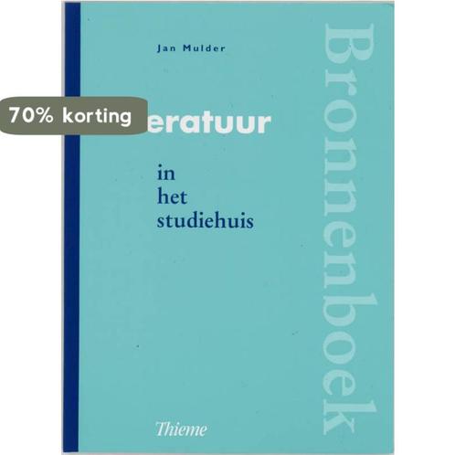 Bronnenboek literatuur 9789003360274 Jan Mulder, Boeken, Schoolboeken, Gelezen, Verzenden