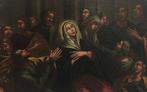 Italian School (XVIII) - Pentecost, Maria with Saints - NO